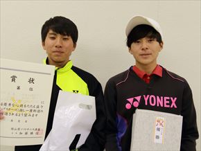平成30年度総会 平成31年2月23日 ピュアリティまきび 第13回とくり会ジュニア杯大会 平成30年2月17日 備前 詳しくは ５ ６年生男子 第１位 海野 伊藤ペア 和歌山 キノウエジュニア ゆうゆう ５ ６年生男子 第２位 正野 宮下ペア 和歌山 九度山